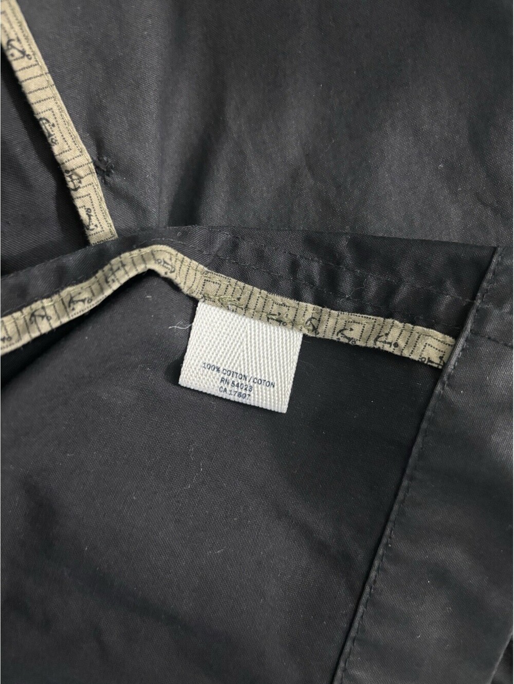 VTG Old Navy Women's Short Double-Breasted Trench Jacket Sz S Water Resistant - Picture 6 of 8